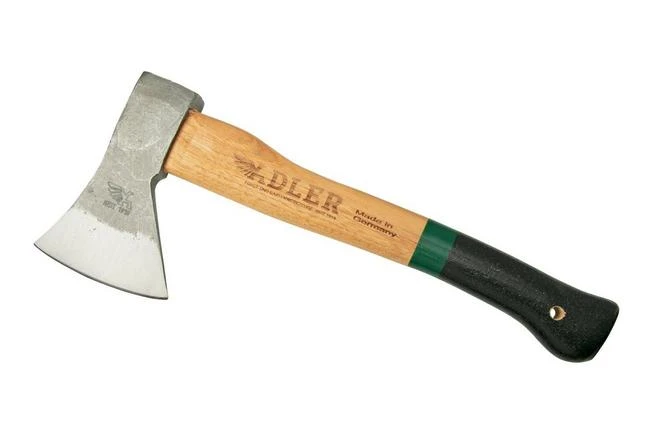 Adler Rheinland Hatchet, Green-black, Hand Axe 3 Adler Rheinland Hatchet, Green-black, Hand Axe