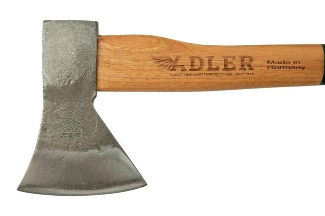 Adler Rheinland Hatchet, Green-black, Hand Axe 5 Adler Rheinland Hatchet, Green-black, Hand Axe - Image 3
