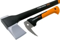 Fiskars X21 Wood Splitting Set With Sappie 8 Fiskars X21 Wood Splitting Set With Sappie -Silky Sales Store F1025438 03 fiskars