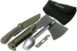 Gerber Pack Hatchet, Spine Fixed Knife & Devour Spork Box EFS 8 Gerber Pack Hatchet, Spine Fixed Knife & Devour Spork Box EFS -Silky Sales Store GE1052480 03 gerber