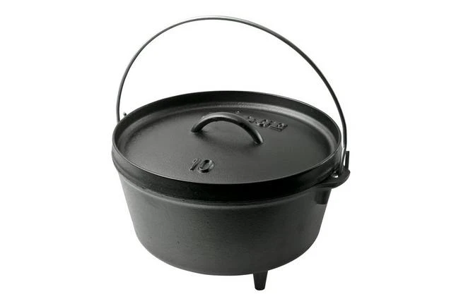 Lodge Camp Dutch Oven L10DCO3 Extra Deep, Including Lid, 4.7L 3 Lodge Camp Dutch Oven L10DCO3 Extra Deep, Including Lid, 4.7L