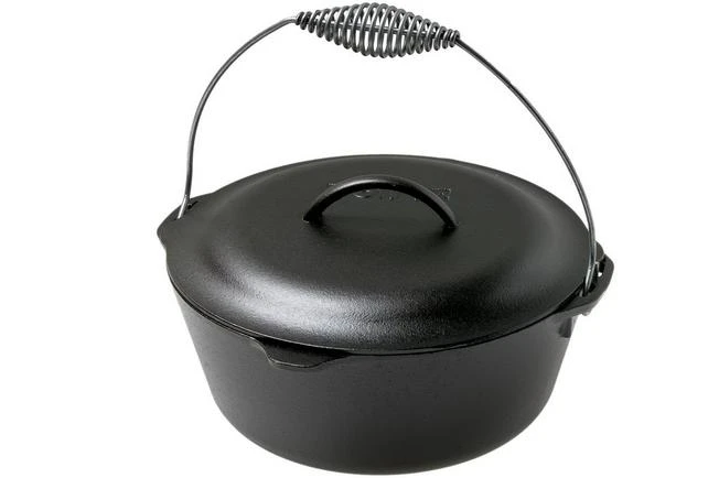 Lodge Dutch Oven With Spiral Handle L10DO3, Contents Approx. 6.6 L 3 Lodge Dutch Oven With Spiral Handle L10DO3, Contents Approx. 6.6 L
