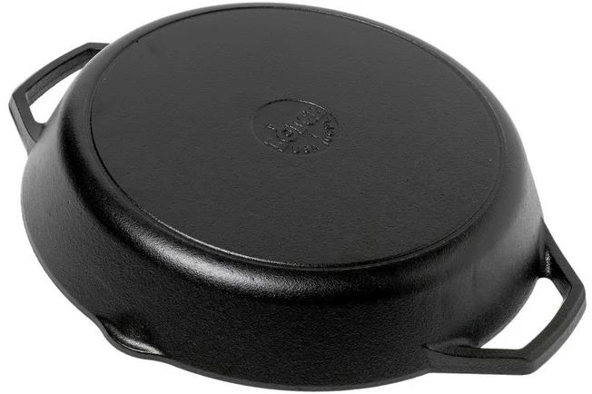 Lodge Frying Pan/grill Pan With Two Handles L10GPL, Diameter Approx. 30.5 Cm 4 Lodge Frying Pan/grill Pan With Two Handles L10GPL, Diameter Approx. 30.5 Cm - Image 2