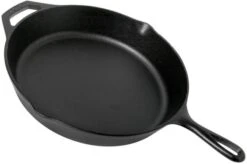 Lodge Classic Cast Iron Frying Pan L10SK3, Diameter Approx. 31 Cm