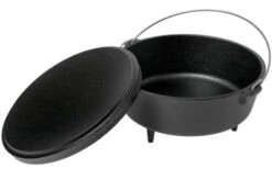 Lodge Camp Dutch Oven Incl. Lid L12CO3, Contents Approx. 5.6 L -Silky Sales Store LG L 12CO3 02 lodge