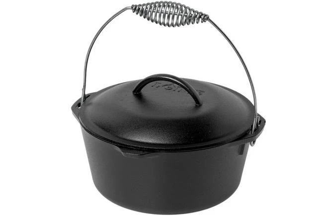 Lodge Dutch Oven With Spiral Handle L8DO3, Contents Approx. 4.7 L 3 Lodge Dutch Oven With Spiral Handle L8DO3, Contents Approx. 4.7 L