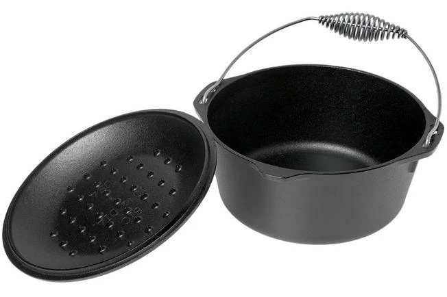 Lodge Dutch Oven With Spiral Handle L8DO3, Contents Approx. 4.7 L 4 Lodge Dutch Oven With Spiral Handle L8DO3, Contents Approx. 4.7 L - Image 2