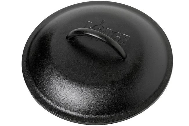 Lodge Skillet Lid For Frying Pans L8IC3, Diameter Approx. 26 Cm