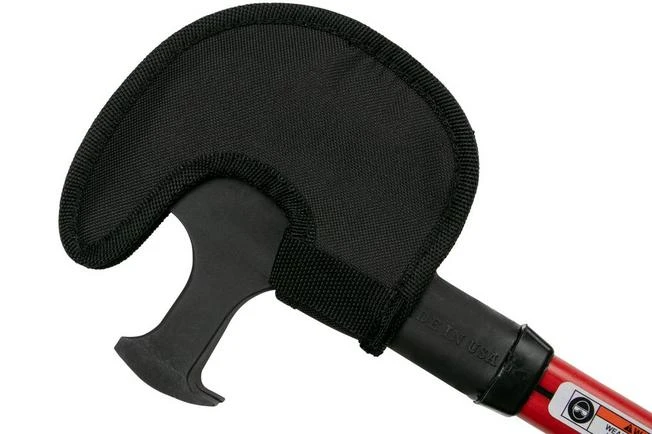 Off Grid Tools Trucker's Friend, Red, Carbon Steel, Hand Axe 6 Off Grid Tools Trucker's Friend, Red, Carbon Steel, Hand Axe - Image 4