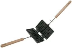 Petromax Cast Iron Waffle Iron Short PMWF-IRON-S -Silky Sales Store PMWF IRON S 02 petromax